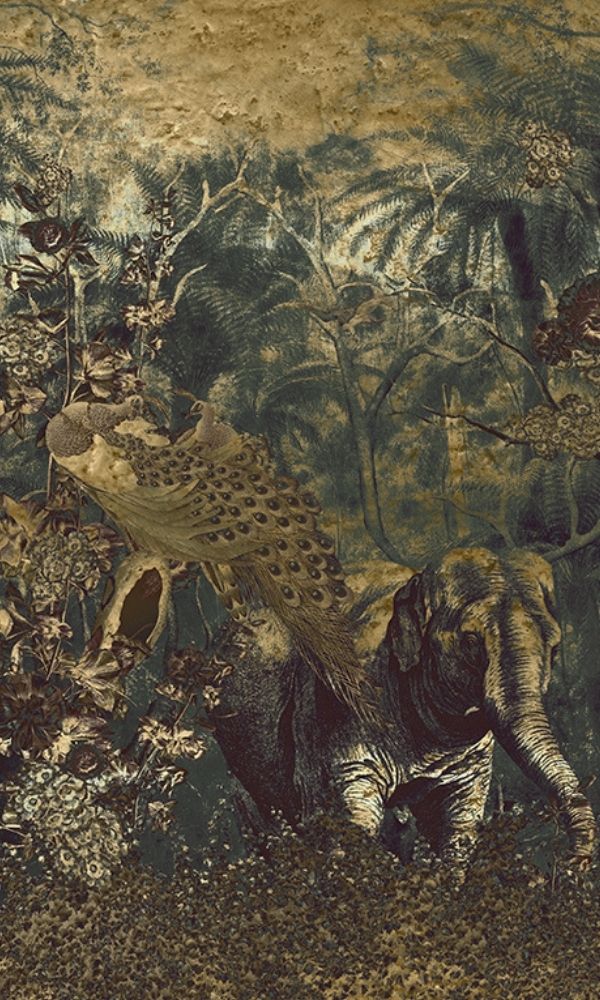 Jungle in the Hidden Paradise Wall Mural M1058
