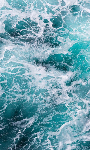Blue Ocean Abstract Mural M9294 | Modern Home Wall Covering