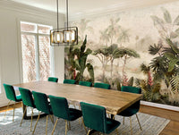 Tropical Mountain View Wallpaper Mural M9997