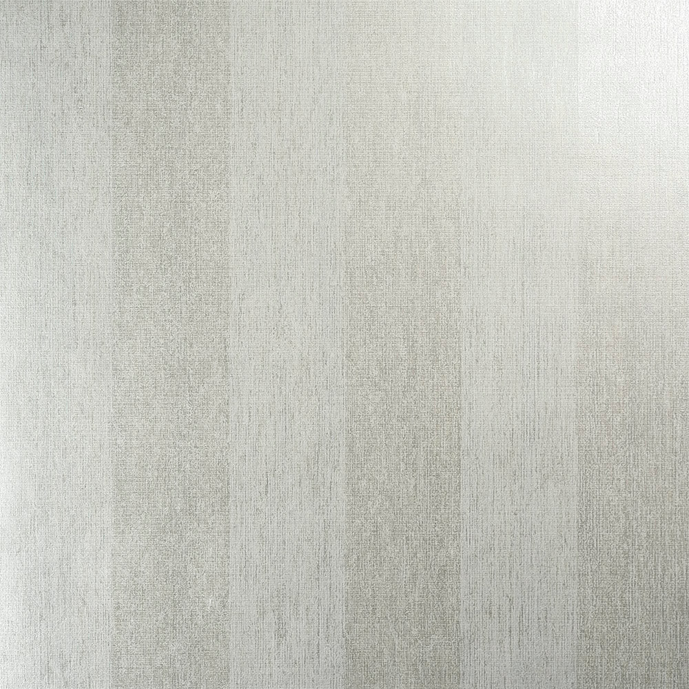 Textured Metallic Vertical Striped White And Beige Wallpaper R3928