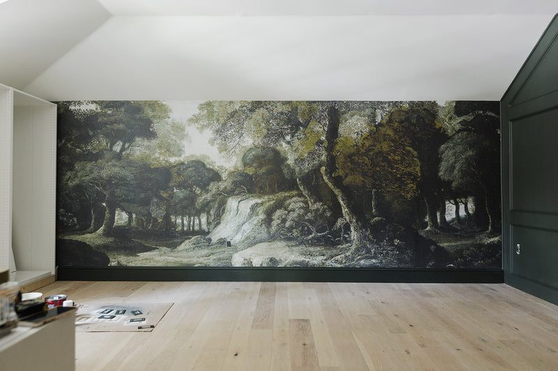 Lush Forest Landscape Mural Wallpaper M9414