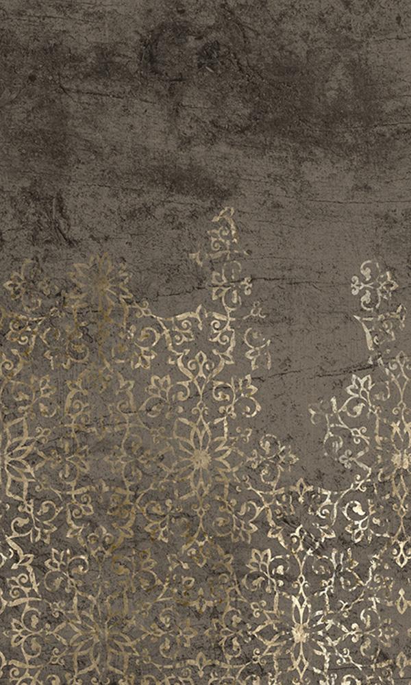 floral ornamental mural wallpaper