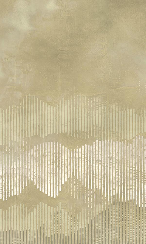 geometric abstract mountains mural wallpaper