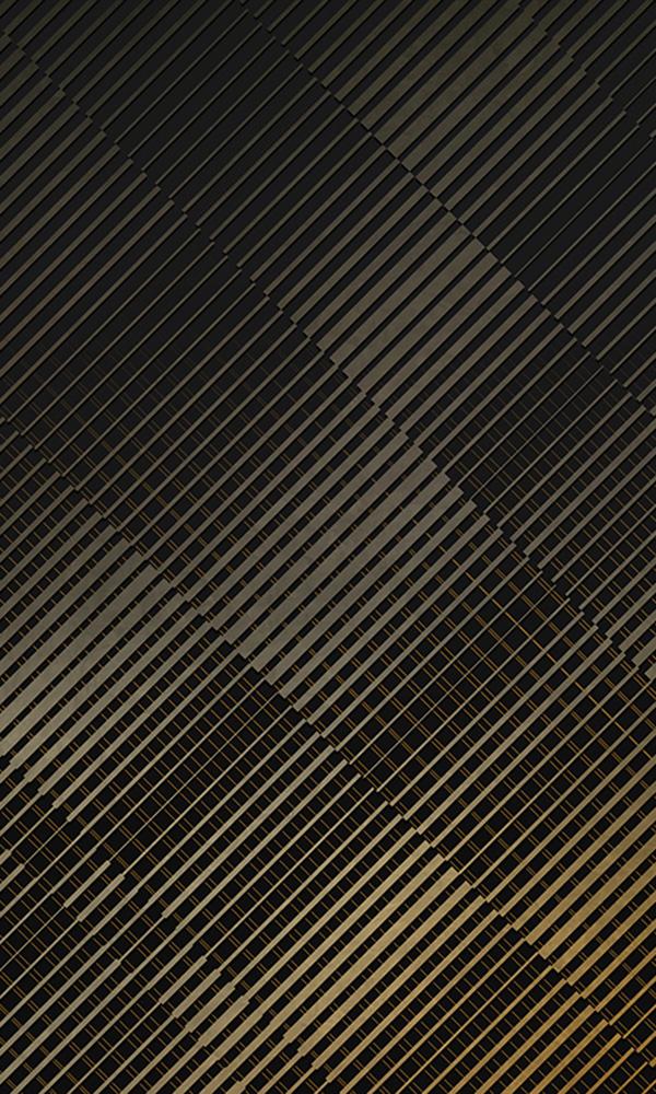 metallic geometric mural wallpaper