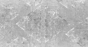 geometric floral diamonds mural wallpaper