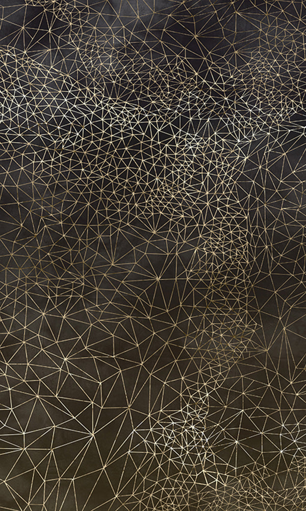 geometric space wallpaper mural