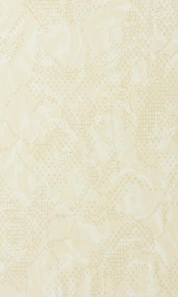 Modern Aroma Beige Floral Wallpaper SR1776