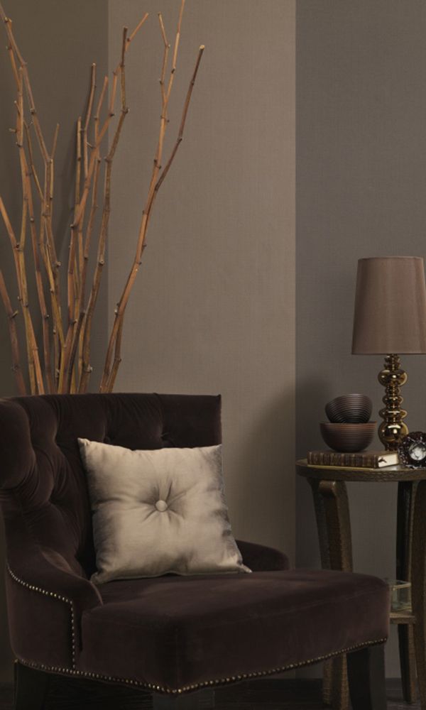 Modern Tone Brown Wallpaper SR1293