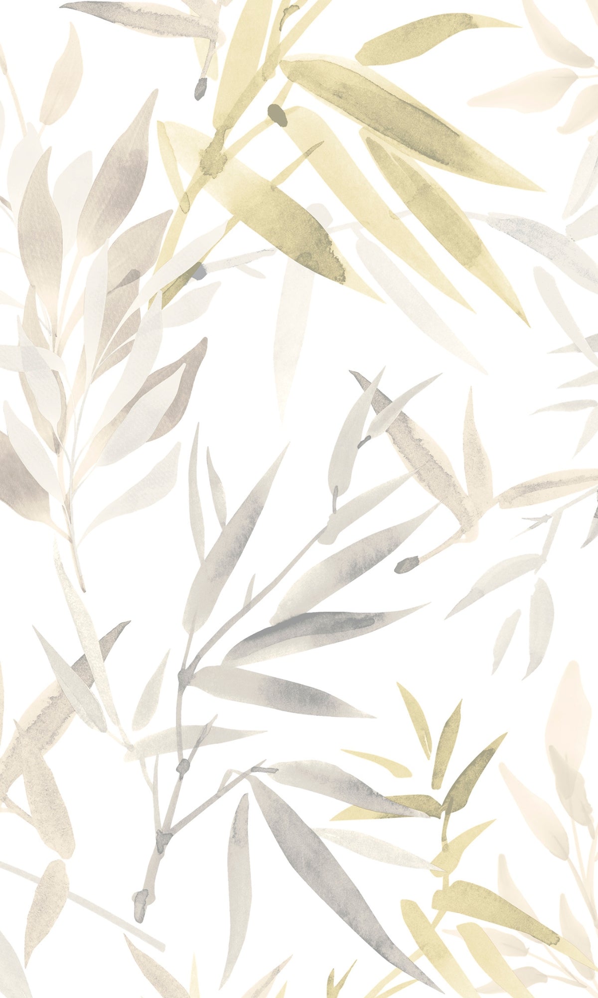 Natural Bamboo Leaves Tropical Wallpaper R8195
