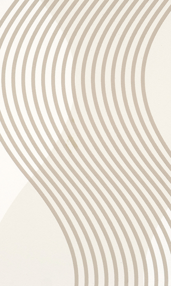 Noise Taupe Wavy Striped Wallpaper SR1650