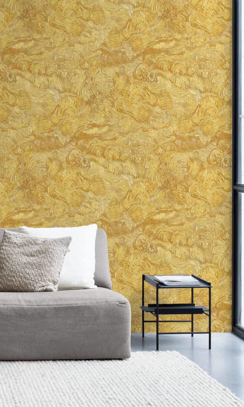 ochre wallpaper