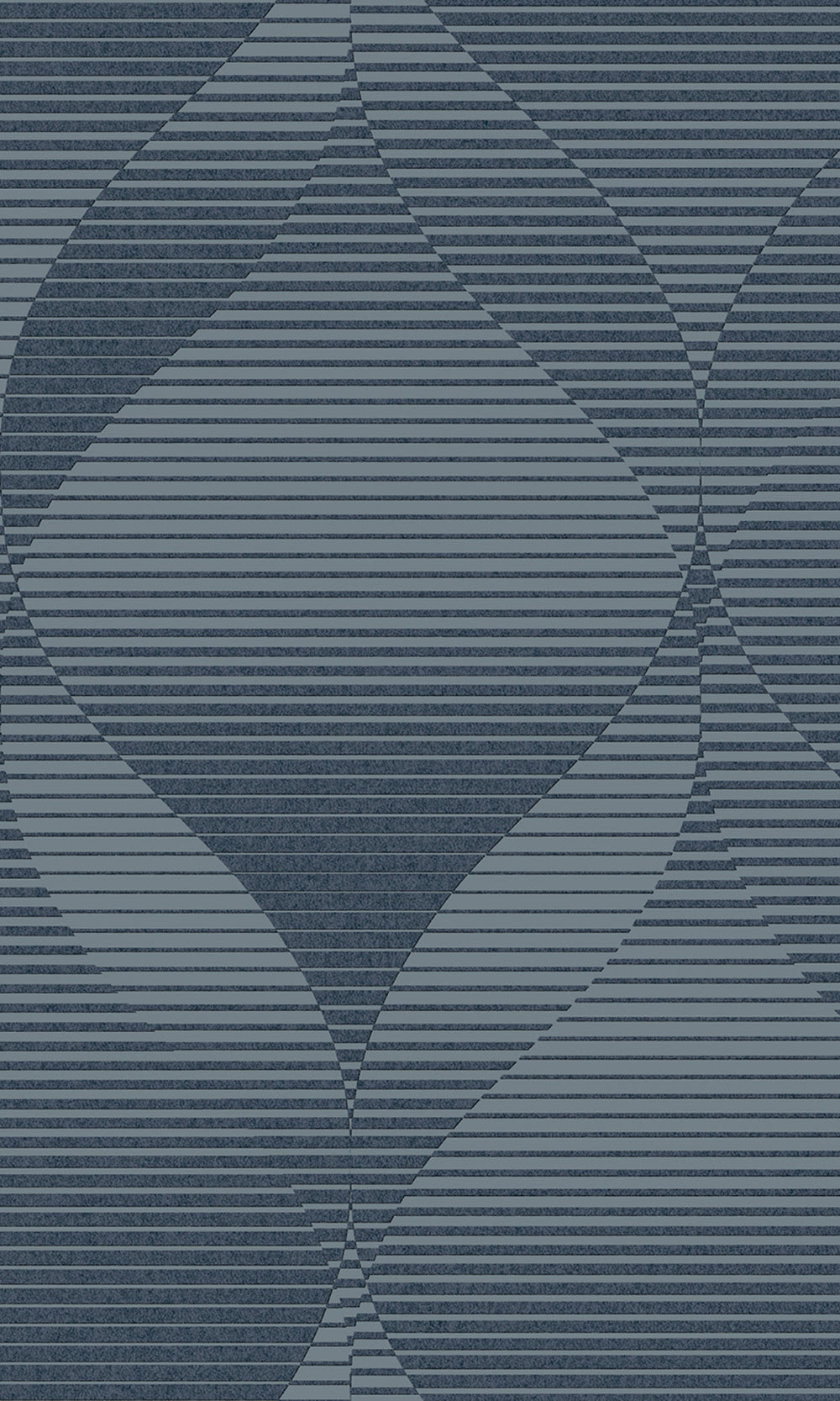 Petrol 3D Swirl Geometric Wallpaper R8097