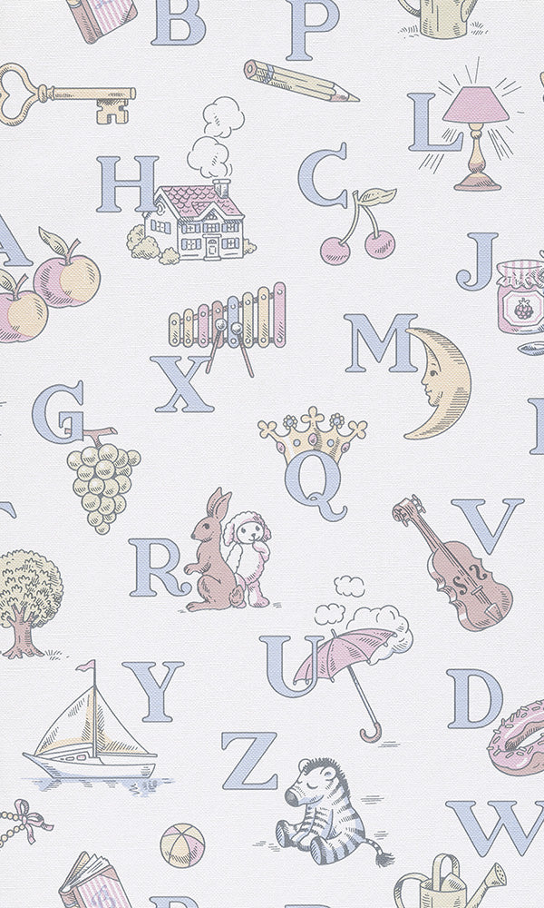 children's wallpaper cute alphabet letters