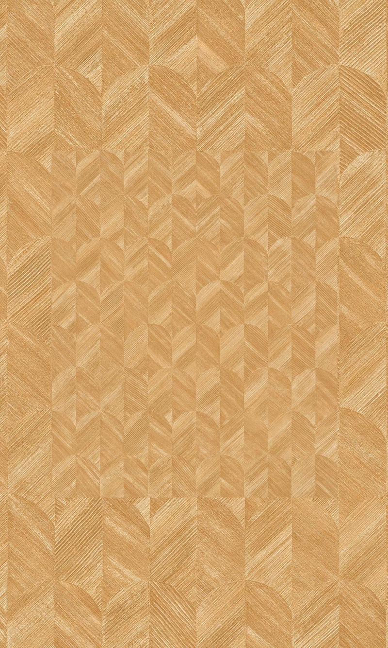 Yellow  Contemporary Art Deco Geometric Wallpaper R7723