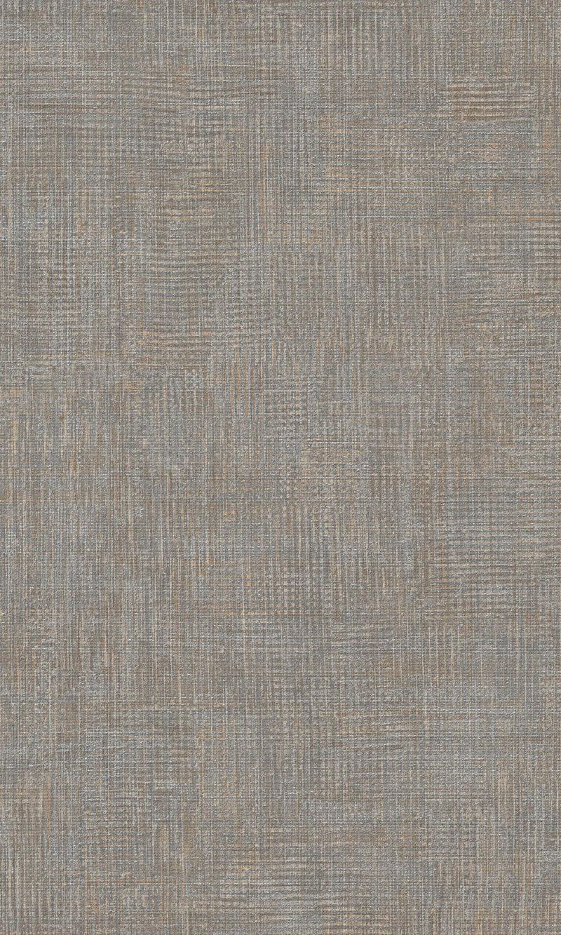Brown Metallic Painting Plain Textured Wallpaper R7744