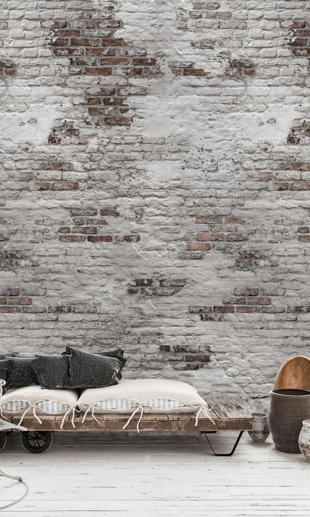 Natural Brick Digital Print Wallpaper, Gray Natural Brick Digital Print Wallpaper, brick wallpaper, faux brick wallpaper, fake brick wallpaper, imitation brick wallpaper, faux bricks for walls, imitation brick, brick wall covering ideas, brick accent wall ideas, brick accent wall, brick background wallpaper, imitation brick wallpaper
