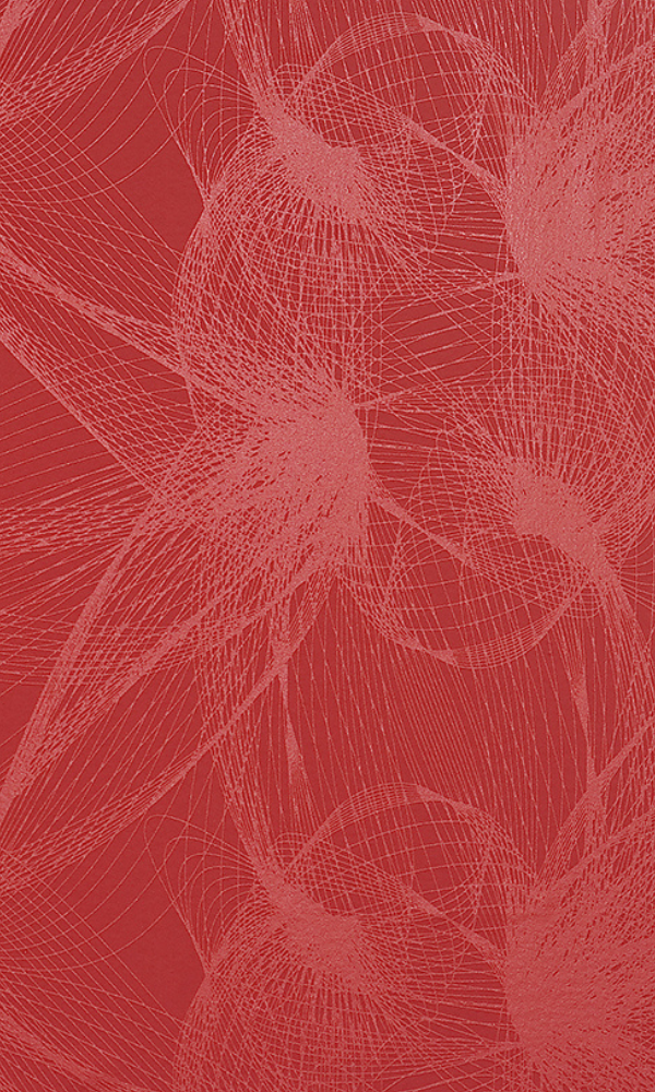 Rising Red Webbed Abstract Wallpaper SR1639