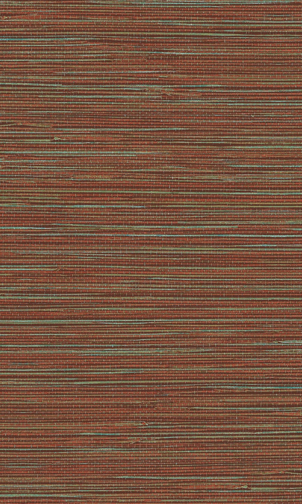 Rust & Green Textured Faux Grasscloth Effect Wallpaper R8232 – Walls ...