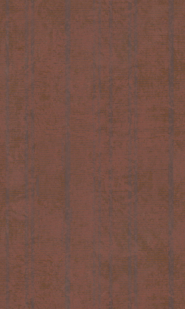 Rustic Ribbed And Striped Metallic Bronze Wallpaper R3972