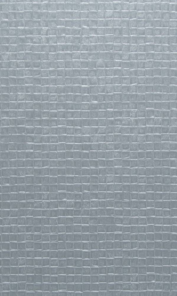 Silver Tiled Mosaic Wallpaper R2263