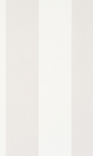 White & Grey Plain Bold Stripe Wallpaper R7530