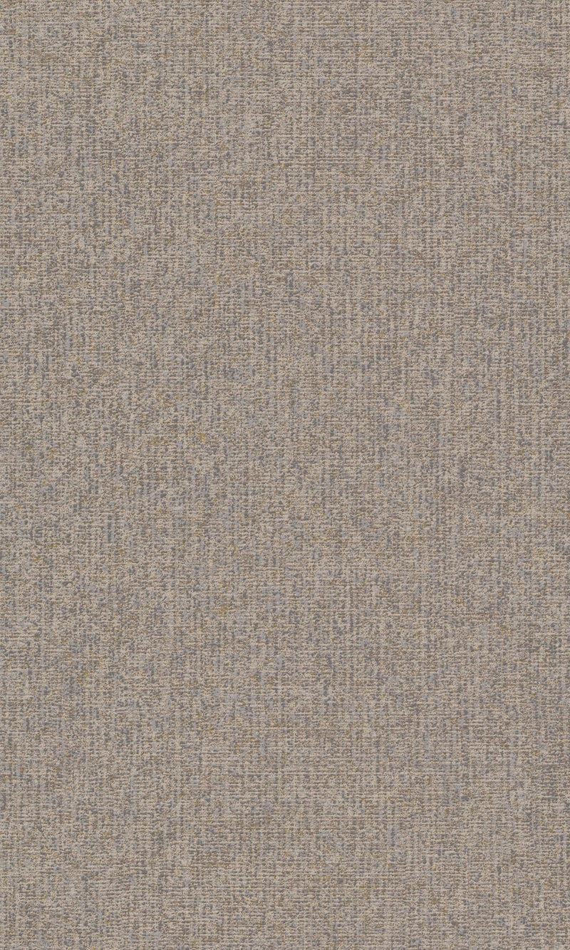 Taupe Plain Textile Wallpaper R8012