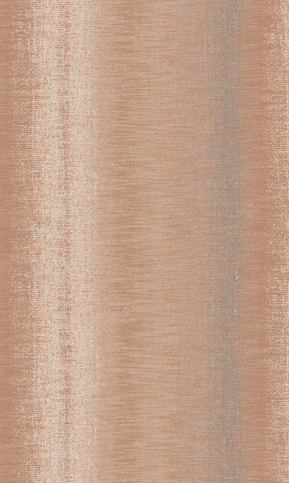Terracota Woven Stripe Metallic Wallpaper R8174