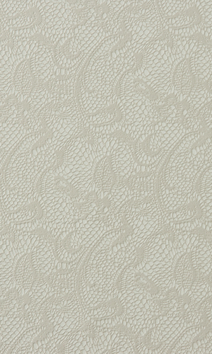 Textile Cool Grey Traditional Lace Wallpaper SR1808