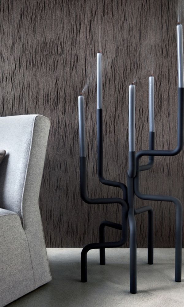 Torrent Charcoal Transitional Wallpaper SR1189