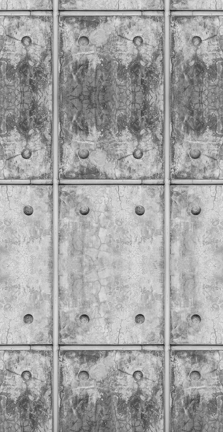 Dark Concrete Mural Wallpaper M9160 - Sample