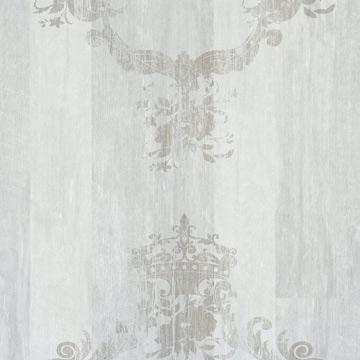 faux wood wallpaper, Faux Wood Cool Grey Damask Wallpaper R1372 | Vintage Home Interior