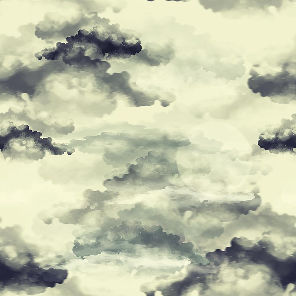 Painted Cloudy Sky M9322 - Sample