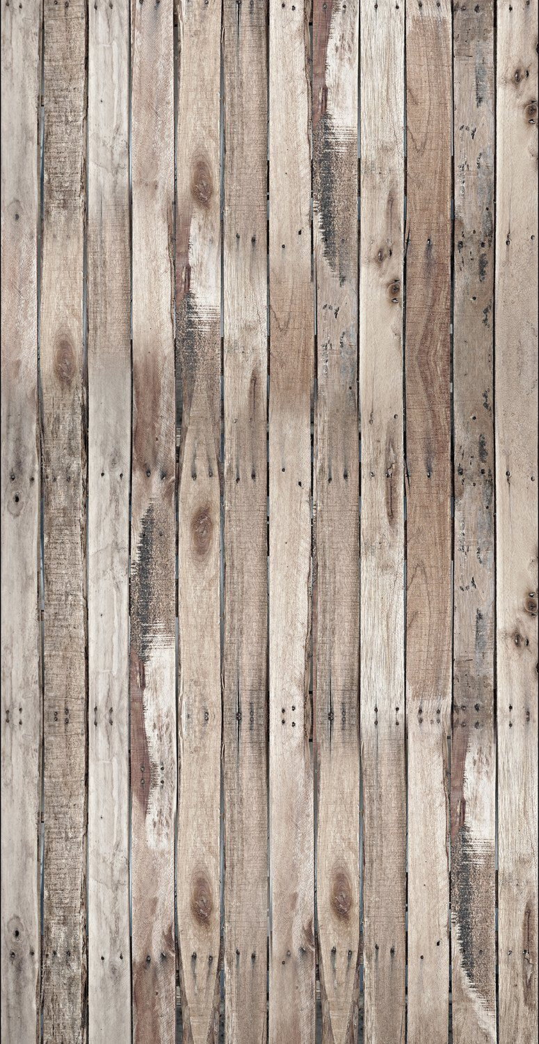 Raw Wood Planks Wallpaper M9158 - Sample