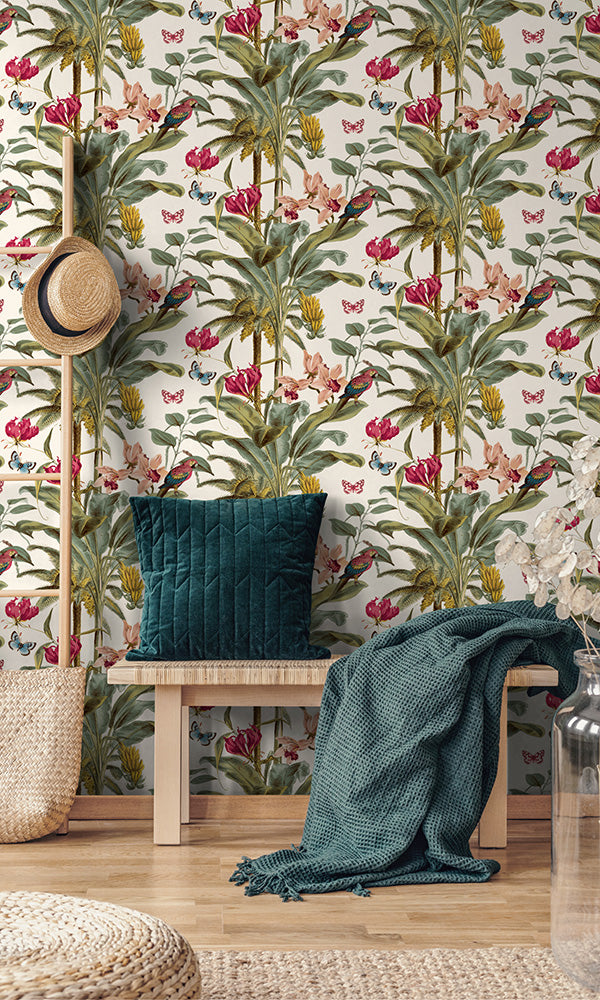 botanical wallpaper