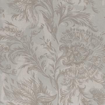 Floral Transitional Floating Floral Grey and Blue R4483