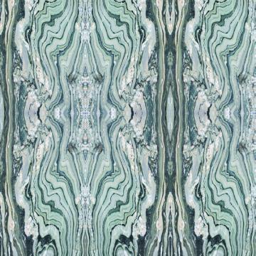 Blue-Grey Alabaster Lobby Mural Wallpaper M8927 - Sample