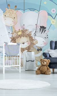 nursery daycare wallpaper