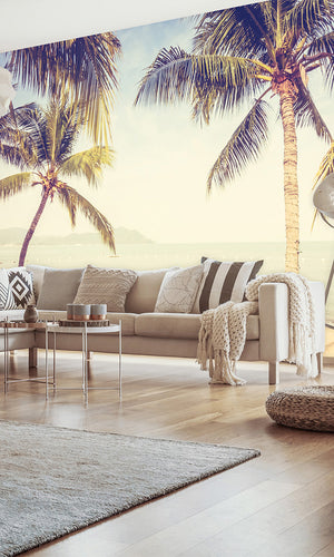 Beige Paradise Mural M9912 -Sample