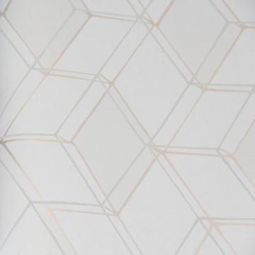 Geometric Sea Blue Diamond Illusion Wallpaper R3630