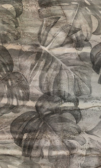 tropical concrete hotel wallpaper
