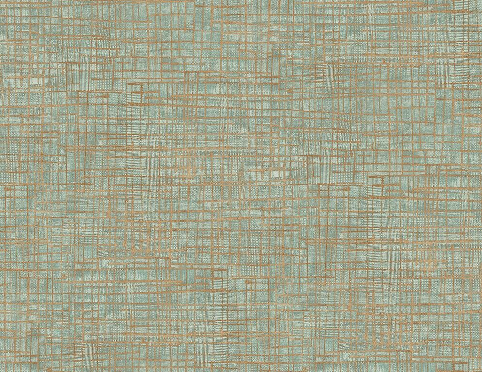 Blue Orange Textured Freehand Matrix Wallpaper R5116. Blue wallpaper. Orange wallpaper. Abstract wallpaper. Geometric wallpaper. Modern wallpaper.