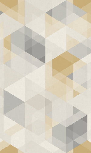 geometric home office wallpaper ideas