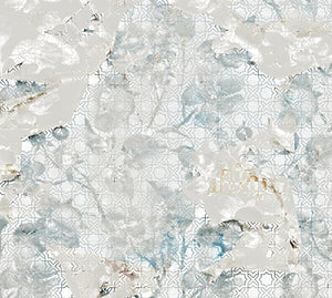 Weathered Arabesque Textured Mural Wallpaper M9217 - Sample