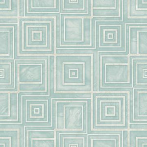 Blue Geometric Marble Wallpaper R4811 | Modern Living Room Interior