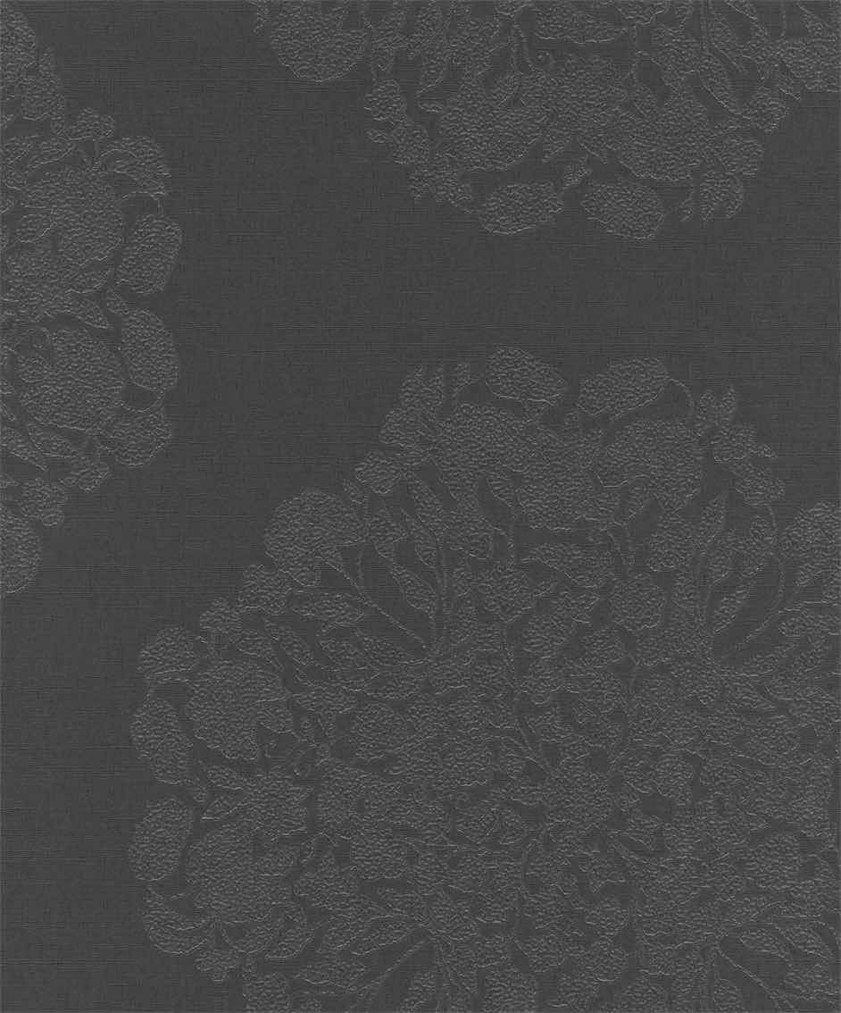 Dark Rendezvous Damask Wallpaper R5538